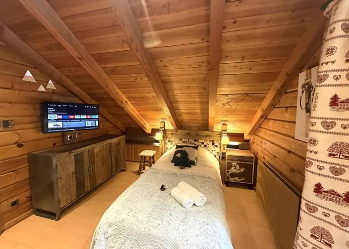 Le Montagnard En Bois Horská chata